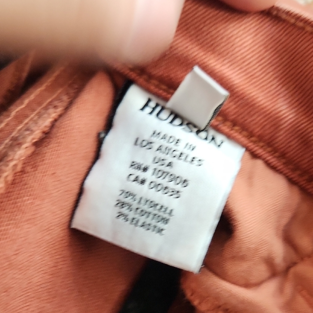 Rust Red Hudson Jeans - image 8